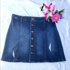 C’est Toi Denim Skirt